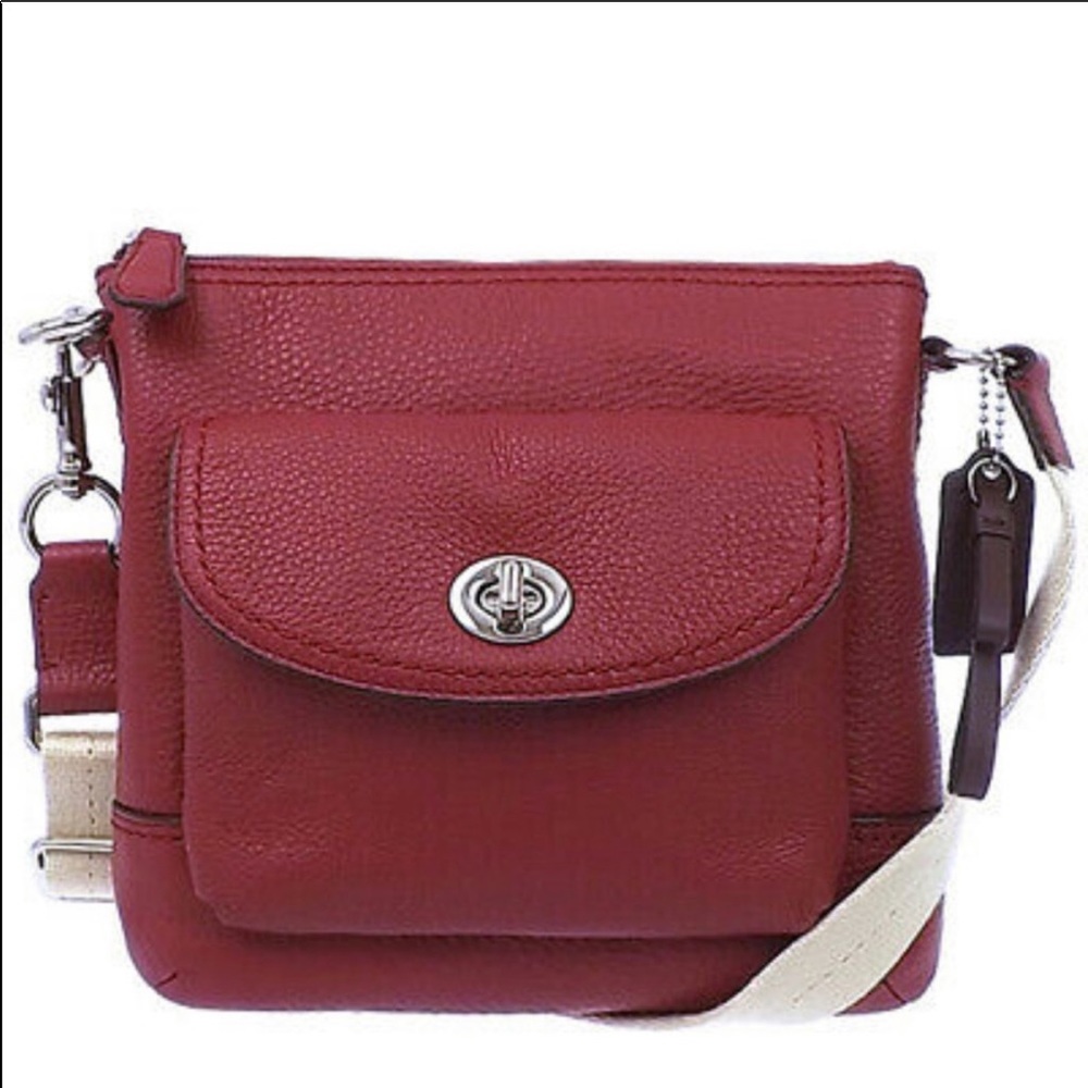COACH crossbody bag in black cherry